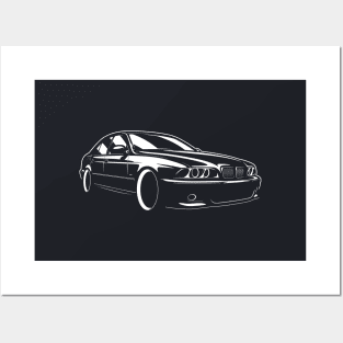 E39 M5 Saloon Posters and Art